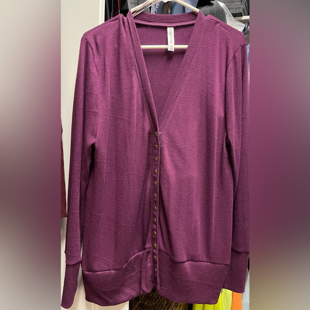 Snap down button Cardigan